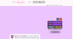 Desktop Screenshot of mytruegender.com